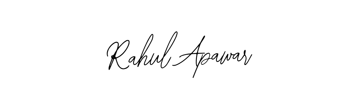 The best way (Bearetta-2O07w) to make a short signature is to pick only two or three words in your name. The name Rahul Apawar include a total of six letters. For converting this name. Rahul Apawar signature style 12 images and pictures png