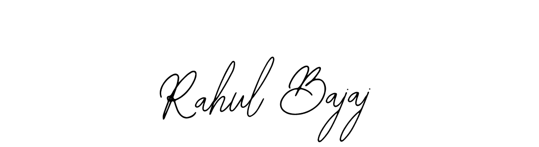 Use a signature maker to create a handwritten signature online. With this signature software, you can design (Bearetta-2O07w) your own signature for name Rahul Bajaj. Rahul Bajaj signature style 12 images and pictures png