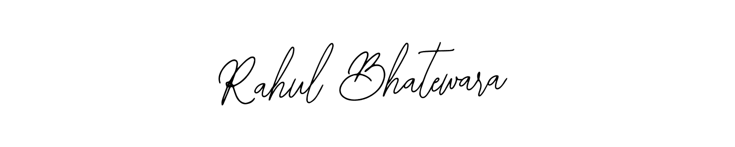 Use a signature maker to create a handwritten signature online. With this signature software, you can design (Bearetta-2O07w) your own signature for name Rahul Bhatewara. Rahul Bhatewara signature style 12 images and pictures png