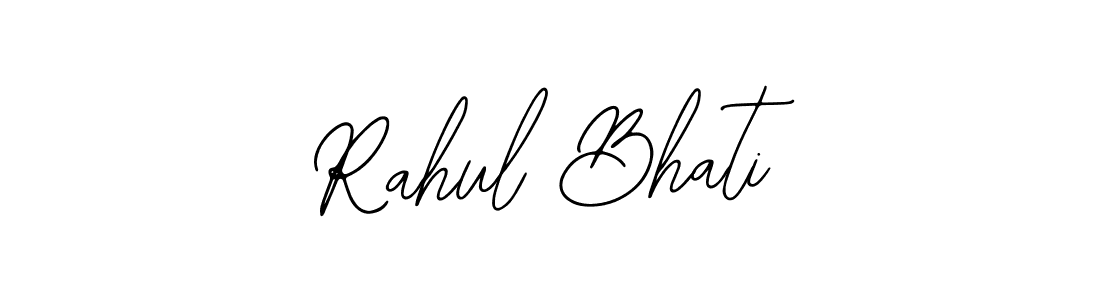 Make a beautiful signature design for name Rahul Bhati. With this signature (Bearetta-2O07w) style, you can create a handwritten signature for free. Rahul Bhati signature style 12 images and pictures png