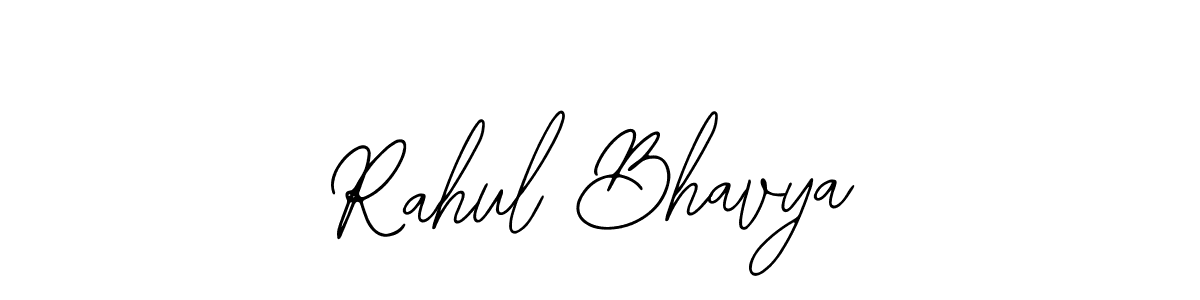How to make Rahul Bhavya signature? Bearetta-2O07w is a professional autograph style. Create handwritten signature for Rahul Bhavya name. Rahul Bhavya signature style 12 images and pictures png
