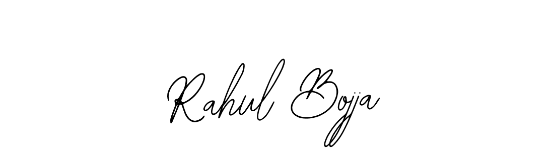 You should practise on your own different ways (Bearetta-2O07w) to write your name (Rahul Bojja) in signature. don't let someone else do it for you. Rahul Bojja signature style 12 images and pictures png