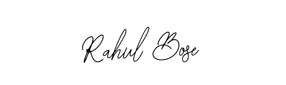 Design your own signature with our free online signature maker. With this signature software, you can create a handwritten (Bearetta-2O07w) signature for name Rahul Bose. Rahul Bose signature style 12 images and pictures png