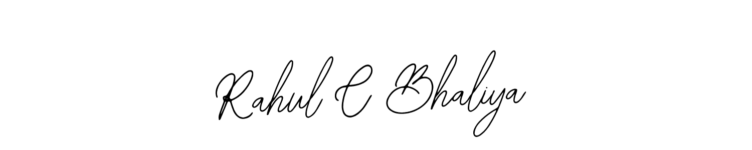 How to Draw Rahul C Bhaliya signature style? Bearetta-2O07w is a latest design signature styles for name Rahul C Bhaliya. Rahul C Bhaliya signature style 12 images and pictures png