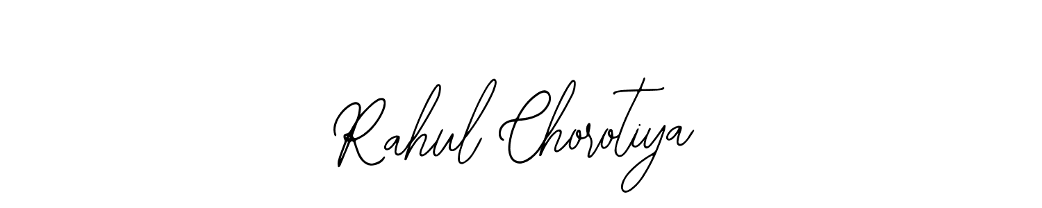 Design your own signature with our free online signature maker. With this signature software, you can create a handwritten (Bearetta-2O07w) signature for name Rahul Chorotiya. Rahul Chorotiya signature style 12 images and pictures png