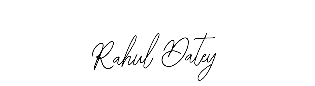 Use a signature maker to create a handwritten signature online. With this signature software, you can design (Bearetta-2O07w) your own signature for name Rahul Datey. Rahul Datey signature style 12 images and pictures png