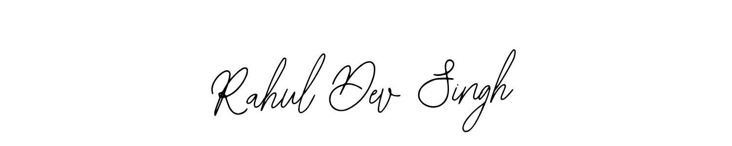 Also we have Rahul Dev Singh name is the best signature style. Create professional handwritten signature collection using Bearetta-2O07w autograph style. Rahul Dev Singh signature style 12 images and pictures png