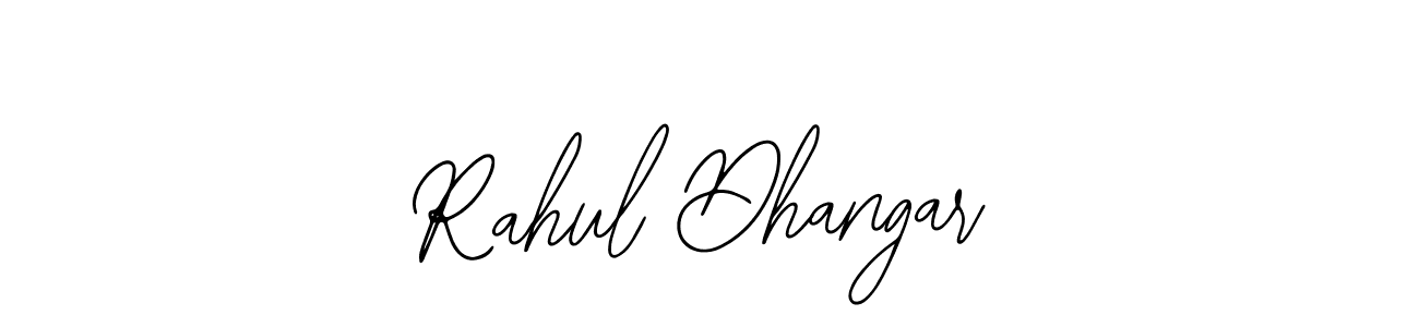 It looks lik you need a new signature style for name Rahul Dhangar. Design unique handwritten (Bearetta-2O07w) signature with our free signature maker in just a few clicks. Rahul Dhangar signature style 12 images and pictures png
