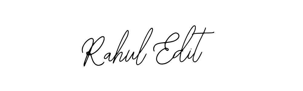 How to Draw Rahul Edit signature style? Bearetta-2O07w is a latest design signature styles for name Rahul Edit. Rahul Edit signature style 12 images and pictures png