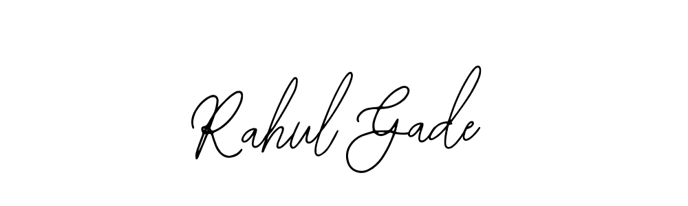 Also we have Rahul Gade name is the best signature style. Create professional handwritten signature collection using Bearetta-2O07w autograph style. Rahul Gade signature style 12 images and pictures png