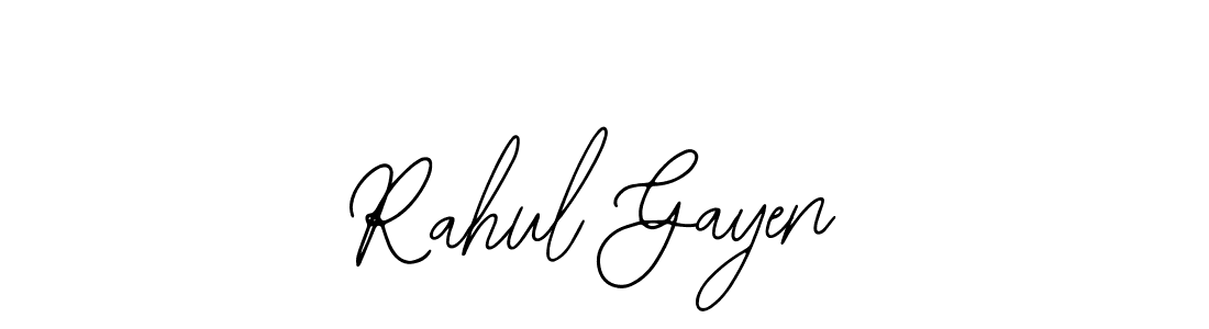 Make a beautiful signature design for name Rahul Gayen. With this signature (Bearetta-2O07w) style, you can create a handwritten signature for free. Rahul Gayen signature style 12 images and pictures png