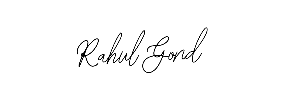 Design your own signature with our free online signature maker. With this signature software, you can create a handwritten (Bearetta-2O07w) signature for name Rahul Gond. Rahul Gond signature style 12 images and pictures png