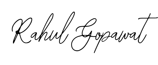 Personalize your online presence with Rahul Gopawat signature rendered in elegant Bearetta-2O07w font. Great for website footers and blogs. Rahul Gopawat signature style 12 images and pictures png