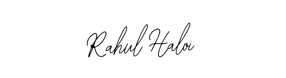 Design your own signature with our free online signature maker. With this signature software, you can create a handwritten (Bearetta-2O07w) signature for name Rahul Haloi. Rahul Haloi signature style 12 images and pictures png