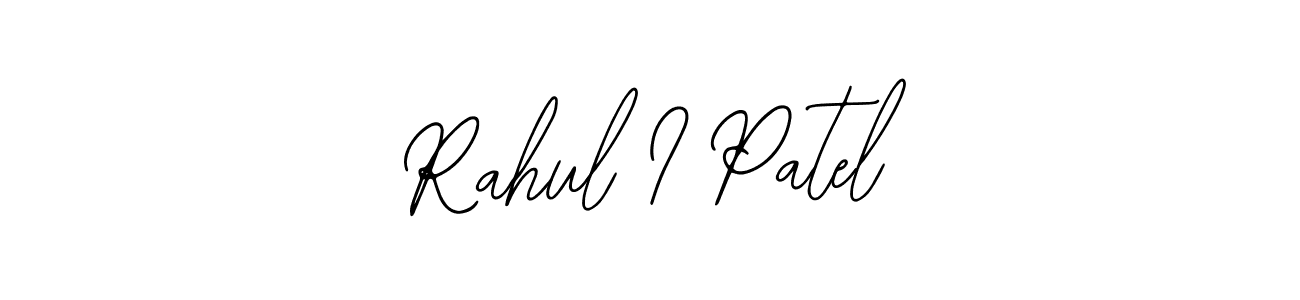 You should practise on your own different ways (Bearetta-2O07w) to write your name (Rahul I Patel) in signature. don't let someone else do it for you. Rahul I Patel signature style 12 images and pictures png