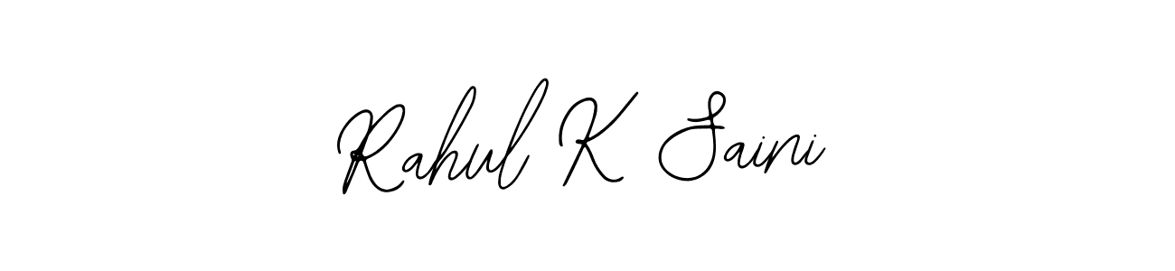 Also we have Rahul K Saini name is the best signature style. Create professional handwritten signature collection using Bearetta-2O07w autograph style. Rahul K Saini signature style 12 images and pictures png