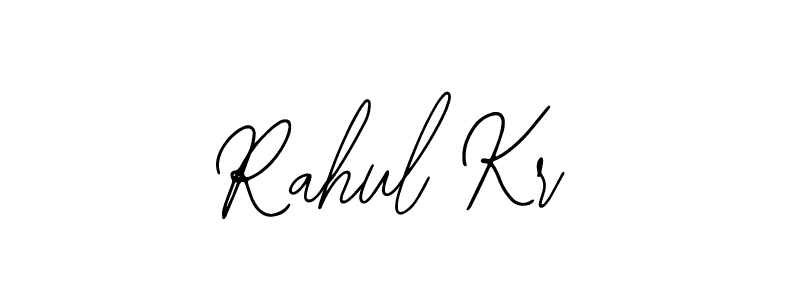 You should practise on your own different ways (Bearetta-2O07w) to write your name (Rahul Kr) in signature. don't let someone else do it for you. Rahul Kr signature style 12 images and pictures png