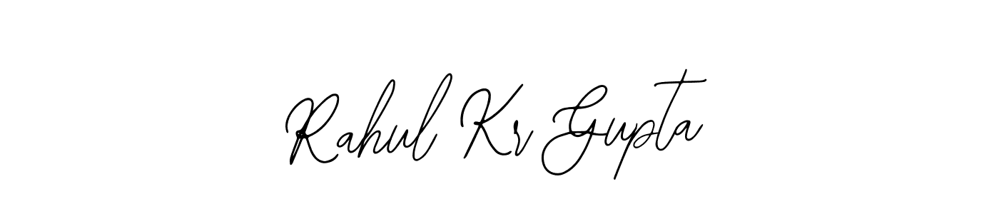 How to make Rahul Kr Gupta signature? Bearetta-2O07w is a professional autograph style. Create handwritten signature for Rahul Kr Gupta name. Rahul Kr Gupta signature style 12 images and pictures png