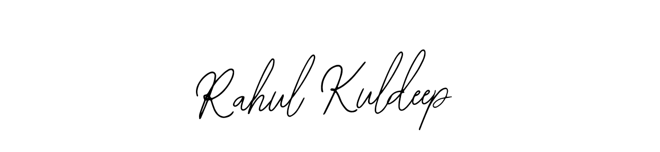 Design your own signature with our free online signature maker. With this signature software, you can create a handwritten (Bearetta-2O07w) signature for name Rahul Kuldeep. Rahul Kuldeep signature style 12 images and pictures png