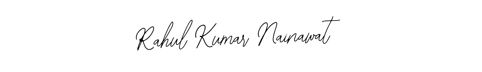 Rahul Kumar Nainawat stylish signature style. Best Handwritten Sign (Bearetta-2O07w) for my name. Handwritten Signature Collection Ideas for my name Rahul Kumar Nainawat. Rahul Kumar Nainawat signature style 12 images and pictures png