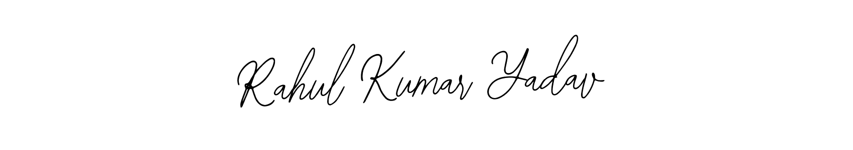 You should practise on your own different ways (Bearetta-2O07w) to write your name (Rahul Kumar Yadav) in signature. don't let someone else do it for you. Rahul Kumar Yadav signature style 12 images and pictures png