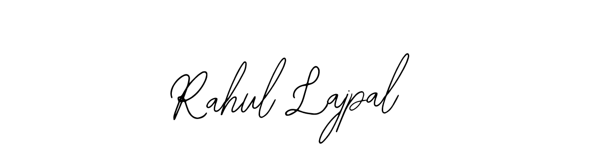 Also You can easily find your signature by using the search form. We will create Rahul Lajpal name handwritten signature images for you free of cost using Bearetta-2O07w sign style. Rahul Lajpal signature style 12 images and pictures png