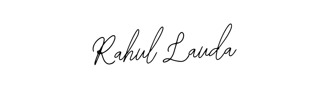 Bearetta-2O07w is a professional signature style that is perfect for those who want to add a touch of class to their signature. It is also a great choice for those who want to make their signature more unique. Get Rahul Lauda name to fancy signature for free. Rahul Lauda signature style 12 images and pictures png