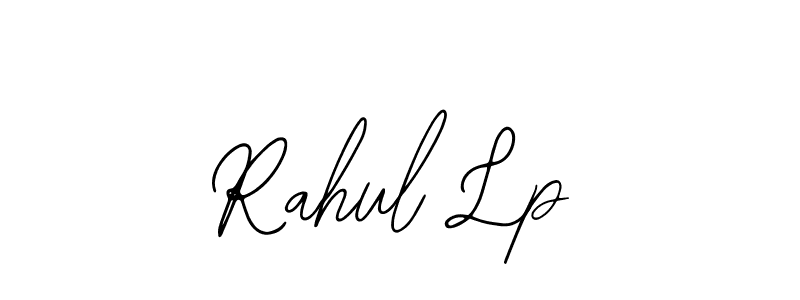 Use a signature maker to create a handwritten signature online. With this signature software, you can design (Bearetta-2O07w) your own signature for name Rahul Lp. Rahul Lp signature style 12 images and pictures png