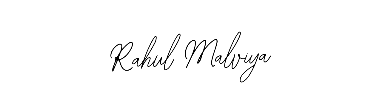 The best way (Bearetta-2O07w) to make a short signature is to pick only two or three words in your name. The name Rahul Malviya include a total of six letters. For converting this name. Rahul Malviya signature style 12 images and pictures png