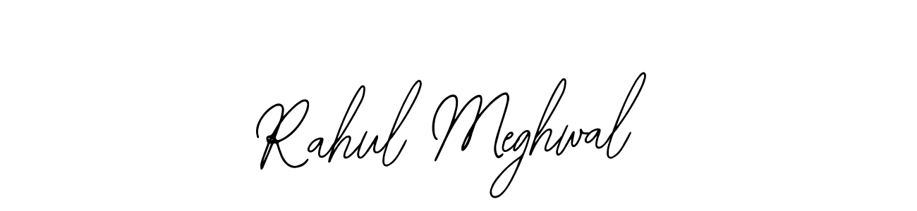 The best way (Bearetta-2O07w) to make a short signature is to pick only two or three words in your name. The name Rahul Meghwal include a total of six letters. For converting this name. Rahul Meghwal signature style 12 images and pictures png