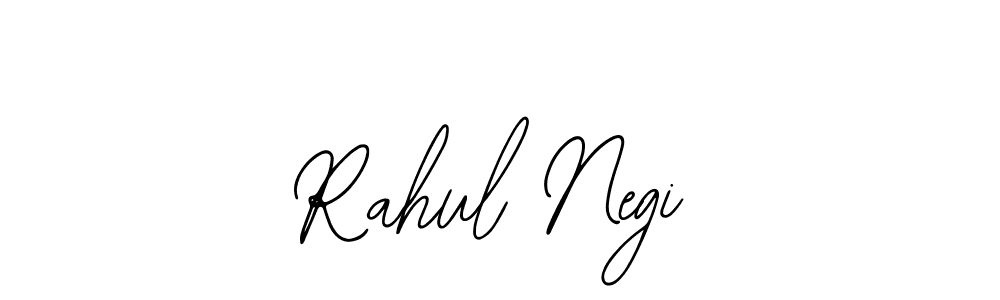 Also You can easily find your signature by using the search form. We will create Rahul Negi name handwritten signature images for you free of cost using Bearetta-2O07w sign style. Rahul Negi signature style 12 images and pictures png