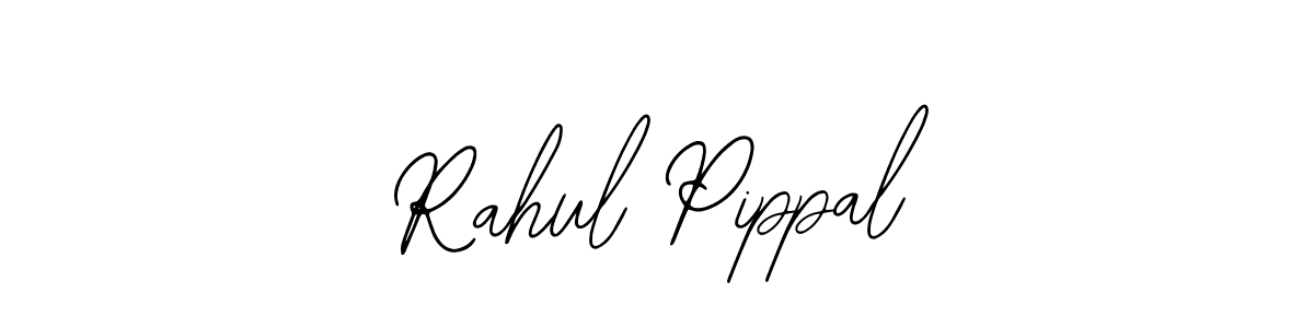 How to make Rahul Pippal name signature. Use Bearetta-2O07w style for creating short signs online. This is the latest handwritten sign. Rahul Pippal signature style 12 images and pictures png