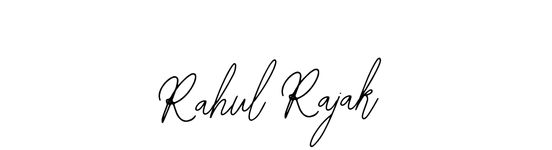 How to make Rahul Rajak name signature. Use Bearetta-2O07w style for creating short signs online. This is the latest handwritten sign. Rahul Rajak signature style 12 images and pictures png