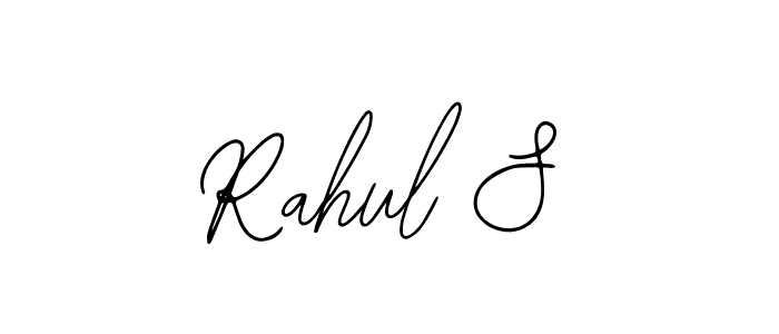 Rahul S stylish signature style. Best Handwritten Sign (Bearetta-2O07w) for my name. Handwritten Signature Collection Ideas for my name Rahul S. Rahul S signature style 12 images and pictures png