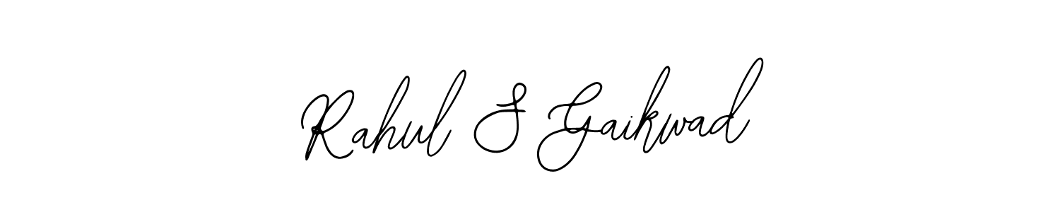 Make a beautiful signature design for name Rahul S Gaikwad. With this signature (Bearetta-2O07w) style, you can create a handwritten signature for free. Rahul S Gaikwad signature style 12 images and pictures png