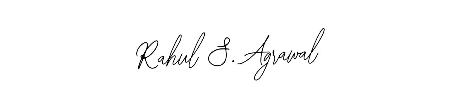 Also You can easily find your signature by using the search form. We will create Rahul S. Agrawal name handwritten signature images for you free of cost using Bearetta-2O07w sign style. Rahul S. Agrawal signature style 12 images and pictures png