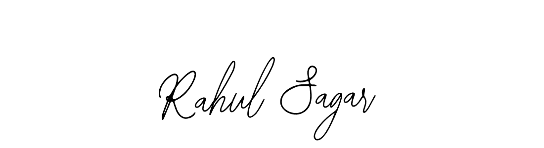 How to make Rahul Sagar name signature. Use Bearetta-2O07w style for creating short signs online. This is the latest handwritten sign. Rahul Sagar signature style 12 images and pictures png