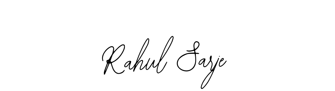 How to Draw Rahul Sarje signature style? Bearetta-2O07w is a latest design signature styles for name Rahul Sarje. Rahul Sarje signature style 12 images and pictures png