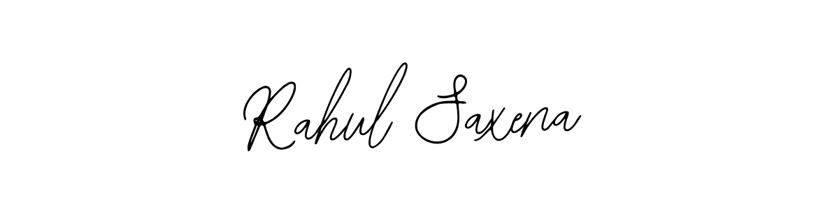 Rahul Saxena stylish signature style. Best Handwritten Sign (Bearetta-2O07w) for my name. Handwritten Signature Collection Ideas for my name Rahul Saxena. Rahul Saxena signature style 12 images and pictures png