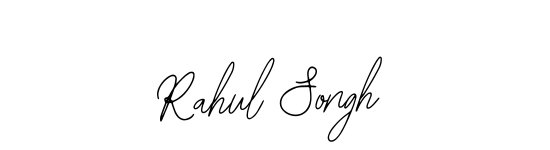 Make a beautiful signature design for name Rahul Songh. With this signature (Bearetta-2O07w) style, you can create a handwritten signature for free. Rahul Songh signature style 12 images and pictures png