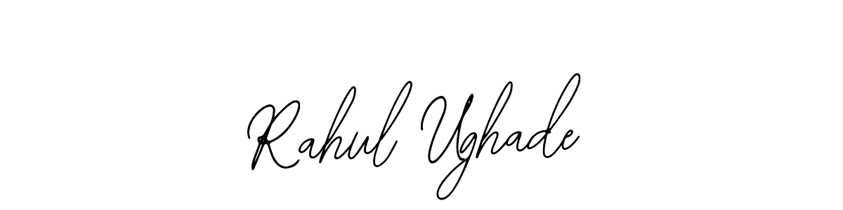 The best way (Bearetta-2O07w) to make a short signature is to pick only two or three words in your name. The name Rahul Ughade include a total of six letters. For converting this name. Rahul Ughade signature style 12 images and pictures png