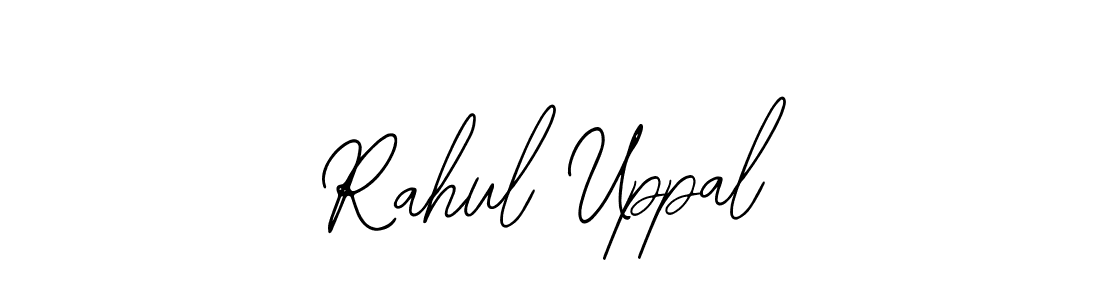 Use a signature maker to create a handwritten signature online. With this signature software, you can design (Bearetta-2O07w) your own signature for name Rahul Uppal. Rahul Uppal signature style 12 images and pictures png