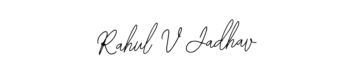 Here are the top 10 professional signature styles for the name Rahul V Jadhav. These are the best autograph styles you can use for your name. Rahul V Jadhav signature style 12 images and pictures png