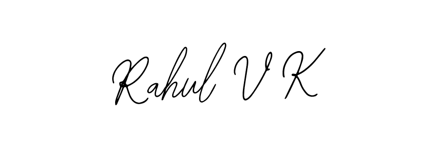 Once you've used our free online signature maker to create your best signature Bearetta-2O07w style, it's time to enjoy all of the benefits that Rahul V K name signing documents. Rahul V K signature style 12 images and pictures png