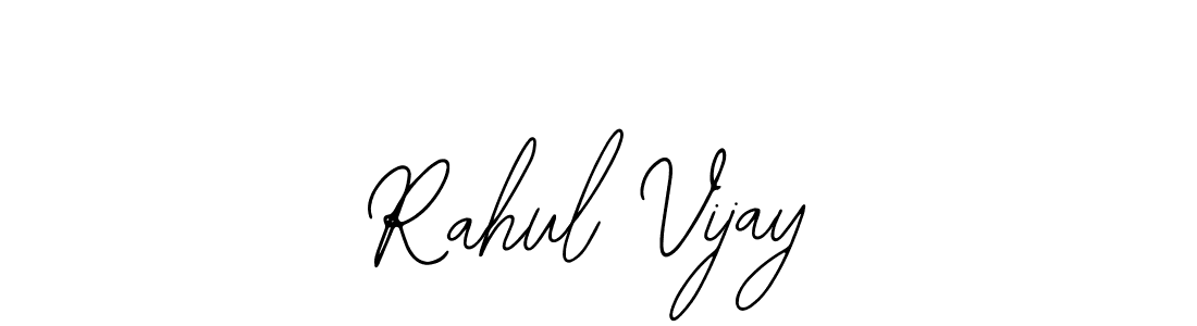 It looks lik you need a new signature style for name Rahul Vijay. Design unique handwritten (Bearetta-2O07w) signature with our free signature maker in just a few clicks. Rahul Vijay signature style 12 images and pictures png