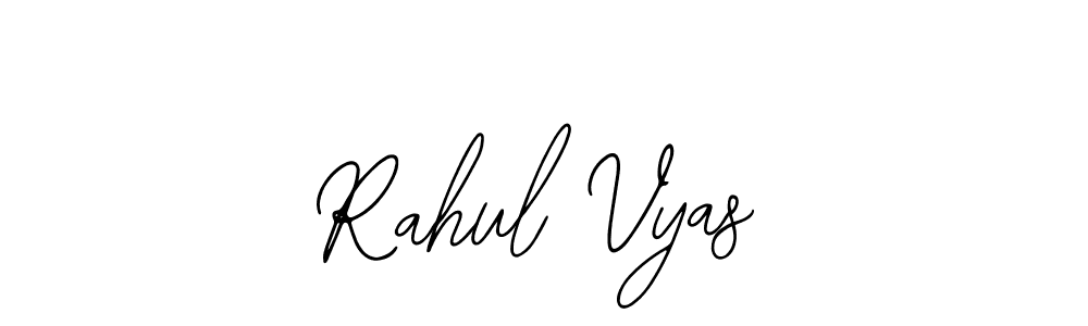 It looks lik you need a new signature style for name Rahul Vyas. Design unique handwritten (Bearetta-2O07w) signature with our free signature maker in just a few clicks. Rahul Vyas signature style 12 images and pictures png