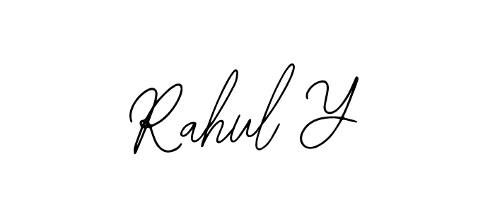 Once you've used our free online signature maker to create your best signature Bearetta-2O07w style, it's time to enjoy all of the benefits that Rahul Y name signing documents. Rahul Y signature style 12 images and pictures png