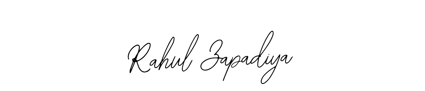 It looks lik you need a new signature style for name Rahul Zapadiya. Design unique handwritten (Bearetta-2O07w) signature with our free signature maker in just a few clicks. Rahul Zapadiya signature style 12 images and pictures png