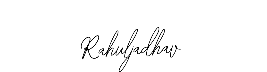 You should practise on your own different ways (Bearetta-2O07w) to write your name (Rahuljadhav) in signature. don't let someone else do it for you. Rahuljadhav signature style 12 images and pictures png