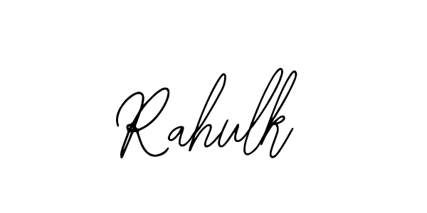 You should practise on your own different ways (Bearetta-2O07w) to write your name (Rahulk) in signature. don't let someone else do it for you. Rahulk signature style 12 images and pictures png